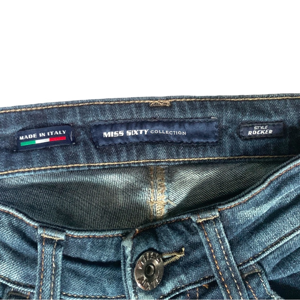 Miss Sixty Rocker Style Blue Jeans - Picture 4 of 5